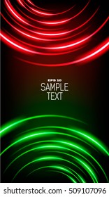 abstract background with glowing stripes