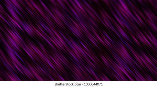 Abstract background with glowing stripes and particles. Vector vibrant texture