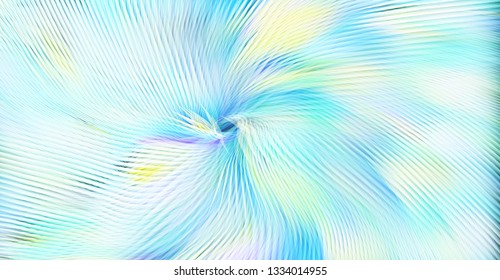 Abstract background with glowing stripes and particles. Vector universal texture. Creative modern template. Optical effect. Unusual element for your design.