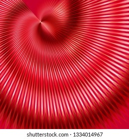 Abstract background with glowing stripes and particles. Vector universal texture. Creative modern template. Optical effect. Unusual element for your design.