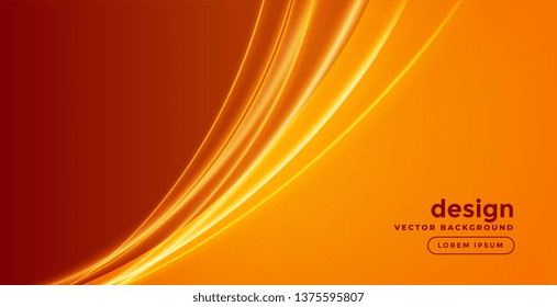 abstract background with glowing wave