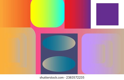 abstract background with glowing wave. Shiny moving lines design element. Modern purple blue green tellow rose red gradient flowing wave lines. Futuristic technology concept. Vector illustration