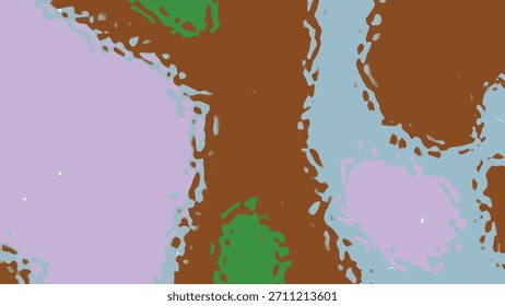 Abstract background with glowing white dots on a gradient green and teal background., Abstracts Liquid Water B, Stock royalty free.