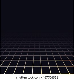 Abstract background with gold