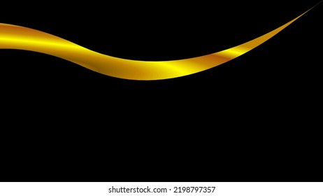 Resumen de fondo dorado papel pintado negro diseño moderno