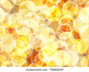 abstract background with gold bokeh and seamless background.
