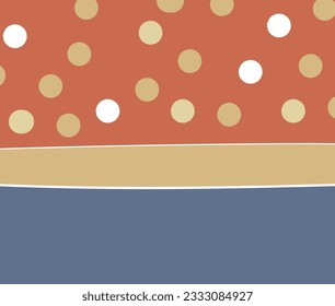 Fondo abstracto con puntos dorados