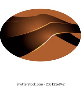 Fondo abstracto con líneas doradas.