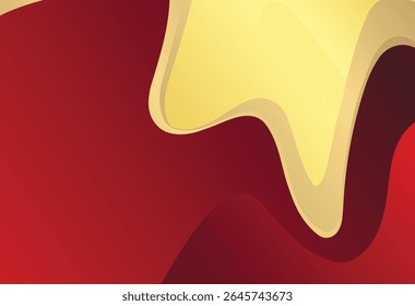 abstract background with gold lines. Red banner background. abstract red graphic design banner pattern background template	