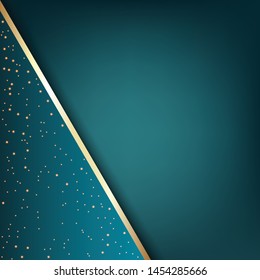 Abstract background gold spark Vector