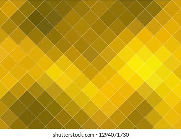 abstract background in gold tones of squares