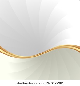 abstract background with golden divider
