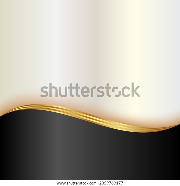 abstract background with
golden divider