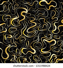Abstract background with golden and grey elements.