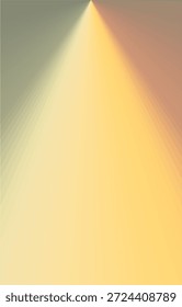 Fundo abstrato com feixe de luz dourado e gradiente de cor