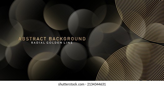 abstract background with golden line color design, applicable for website banner, poster sign business, advertising agency, billboard, social media post, motion picture video, header, landing page web