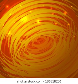 Abstract background with golden spiral.
