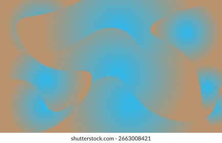 abstrakter Hintergrund mit goldenen Wellen