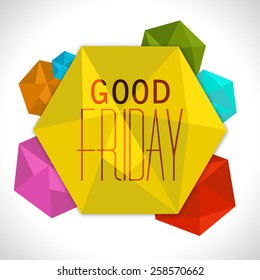 abstract background for good Friday design.