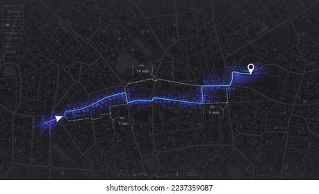 Abstract background. Gps map navigation to own house.View from above the map buildings. Detailed view of city from above. City top view. Decorative graphic tourist map. Quarter residential buildings. 