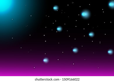 abstract background with gradations in color, lighting, blue, purple
