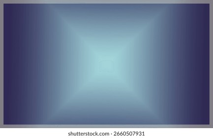 Fundo abstrato com gradações de azul escuro a azul claro que é mais claro para o meio, criando um efeito de profundidade ou túnel.

