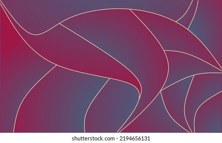 abstract background with gradiend purple color waves