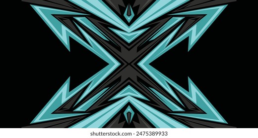 Abstract background with gradient arrow line pattern and with some copy space area