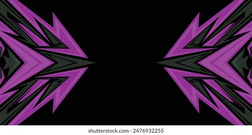 Abstract background with gradient arrow line pattern and with some copy space area