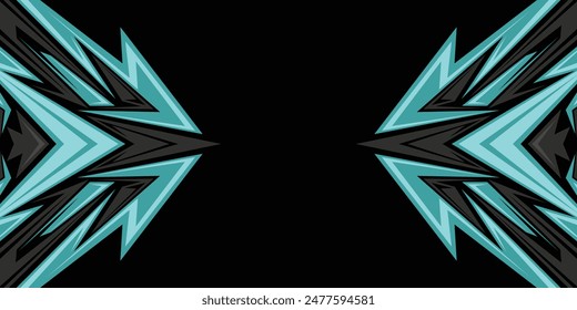 Abstract background with gradient arrow line pattern and with some copy space area