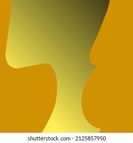Gradiente de fondo abstracto (color negro y amarillo). Puede utilizar este fondo para su contenido, diapositivas de presentación, tarjetas de visita y más.