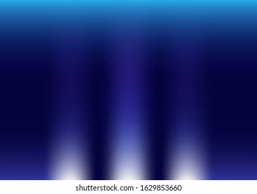 abstract background with gradient blue color. vector illustration. blurred background