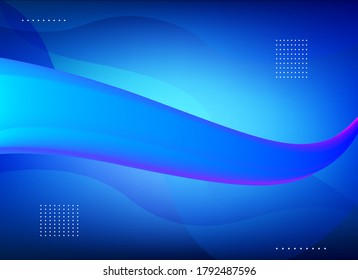 abstract background with gradient blue color