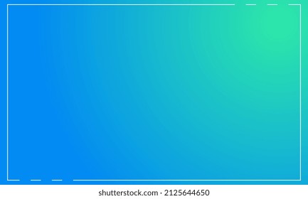 Abstract Background. Gradient Blue To Green. Usable For Your Content Like As Video, Wallpaper, Streaming, Promotion, Gaming, Advertisement, Social Media Concept, Presentation, Website, Card