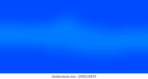 Abstrakter Hintergrund mit einem Farbverlauf blauer Farbtöne, der von hellblau oben nach dunkelblau unten übergeht und subtile wellenartige Muster aufweist. Vektorgrafik