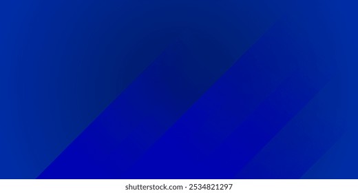 Abstract background with a gradient of blue shades and a prominent diagonal line creating a sense of division and depth. Vector illustration