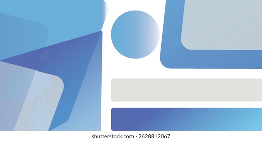 abstract background gradient blue Travel social media post square banner template