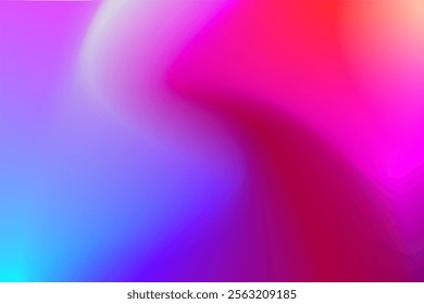 Abstract background. Abstract Gradient With Bright Colors and a Soft Blending Appearance