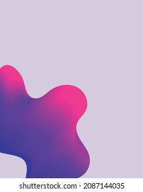 Abstract background. Gradient background. Bright element with iridescent shades