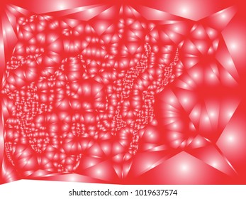 Abstract background with gradient circles, bubbles. Beautiful background with particles. Vector clip art.