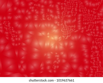 Abstract background with gradient circles, bubbles. Beautiful background with particles. Vector clip art.