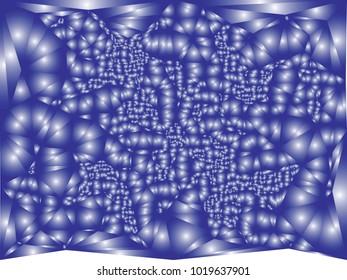 Abstract background with gradient circles, bubbles. Beautiful background with particles. Vector clip art.