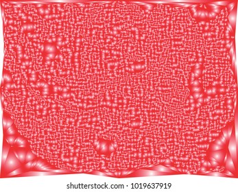 Abstract background with gradient circles, bubbles. Beautiful background with particles. Vector clip art.