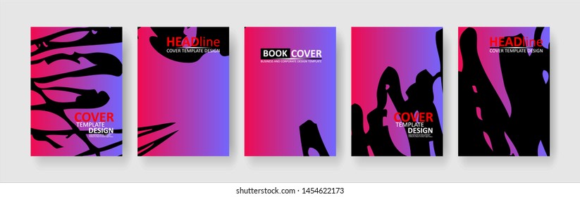 abstract background with gradient color. Applicable for design cover, presentation, invitation, flyer, annual report, poster and business card, desing packaging - Vector