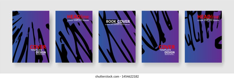 abstract background with gradient color. Applicable for design cover, presentation, invitation, flyer, annual report, poster and business card, desing packaging - Vector