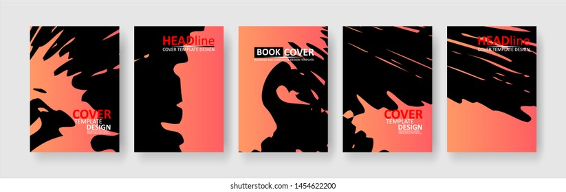 abstract background with gradient color. Applicable for design cover, presentation, invitation, flyer, annual report, poster and business card, desing packaging - Vector