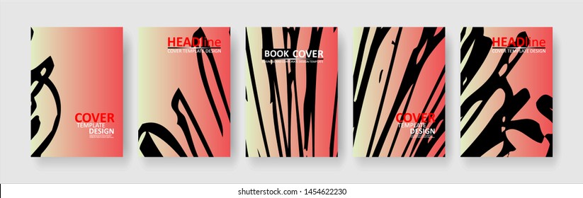 abstract background with gradient color. Applicable for design cover, presentation, invitation, flyer, annual report, poster and business card, desing packaging - Vector