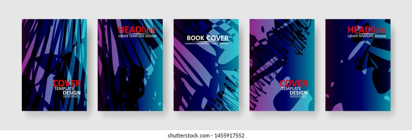 abstract background with gradient color. Applicable for design cover, presentation, invitation, flyer, annual report, poster and business card, desing packaging - Vector