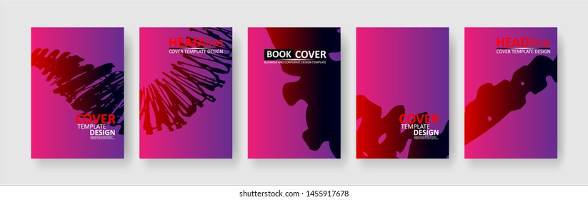 abstract background with gradient color. Applicable for design cover, presentation, invitation, flyer, annual report, poster and business card, desing packaging - Vector
