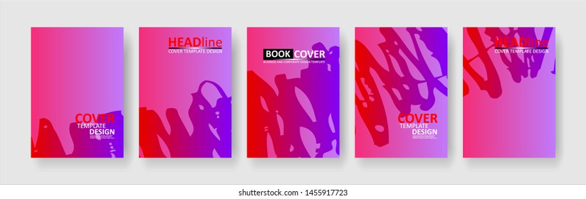 abstract background with gradient color. Applicable for design cover, presentation, invitation, flyer, annual report, poster and business card, desing packaging - Vector